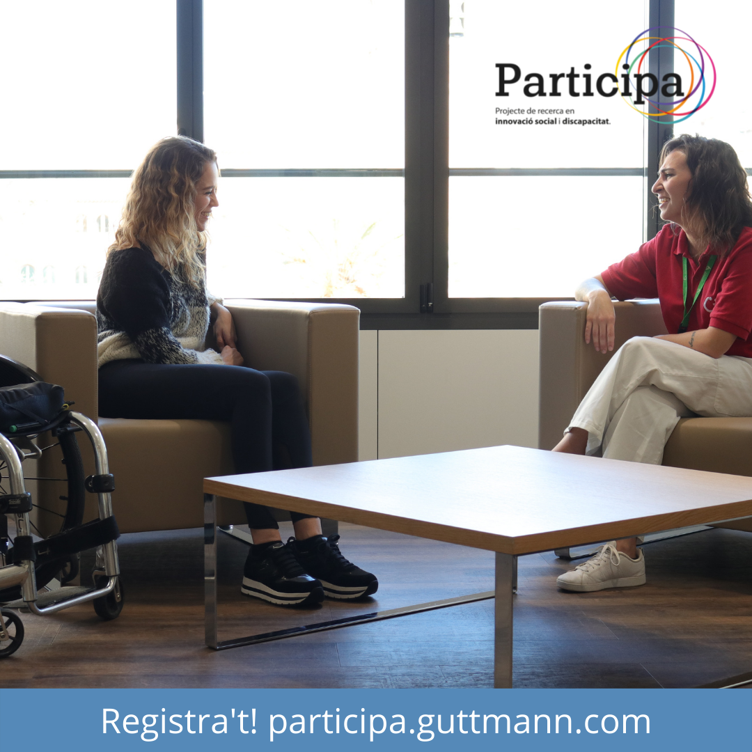 PREDIF i l’Institut Guttmann busquen voluntaris amb una discapacitat per al canvi social