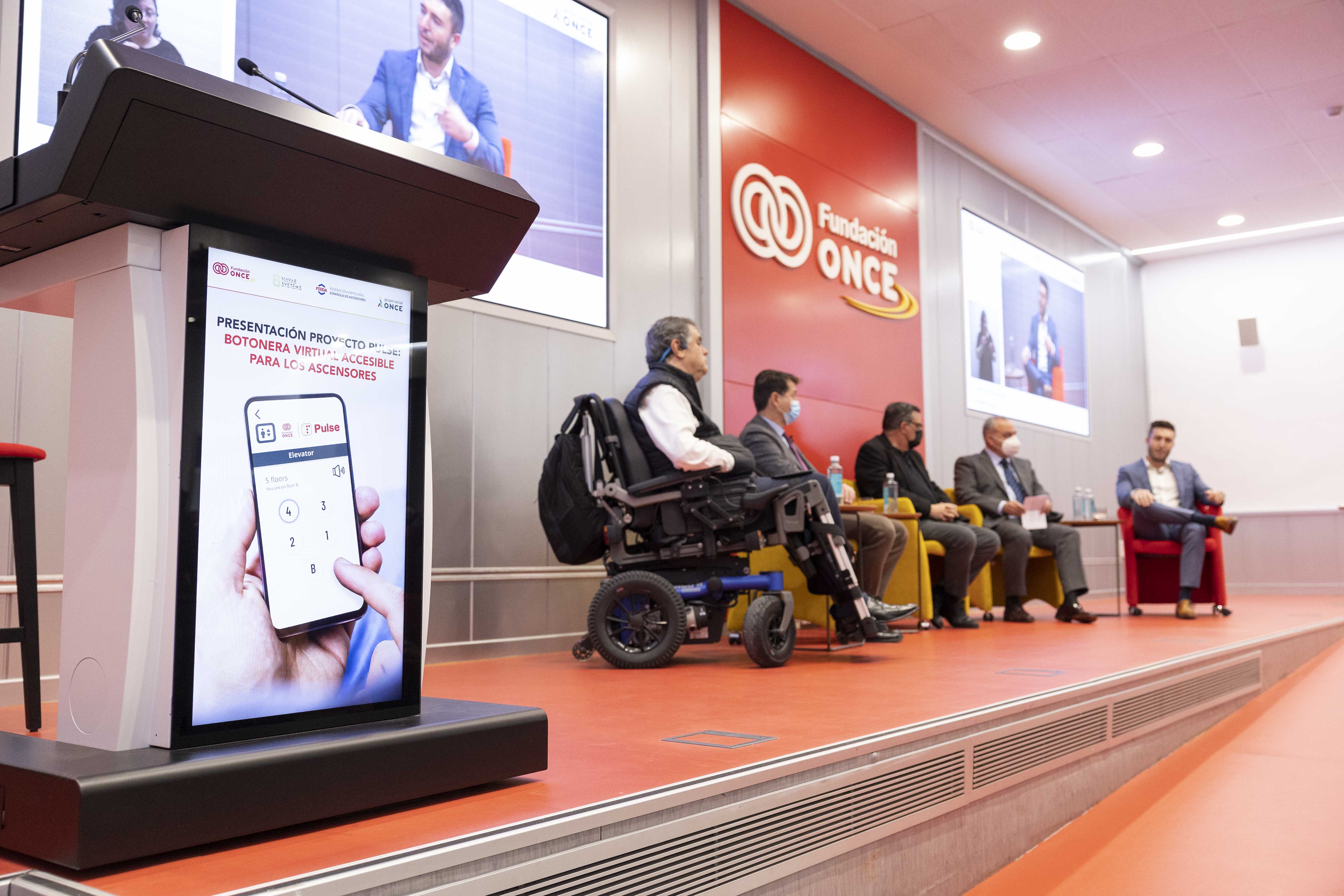 Presentan “Pulse”, la app que mejora la accesibilidad universal en el sector de la elevación: Impulsada por Fundación ONCE, Nayar Systems y la Federación Empresarial Española de Ascensores