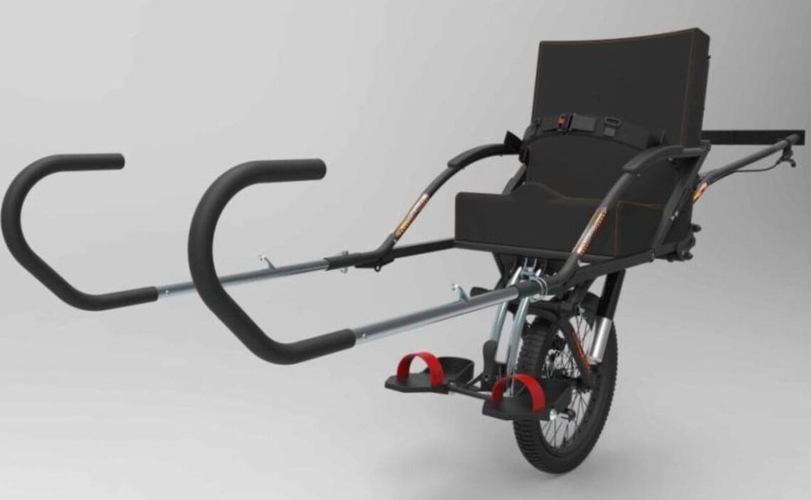 Las sillas ‘joëlette’, la apuesta de Gran Canaria para hacer accesibles los senderos para personas con movilidad reducida